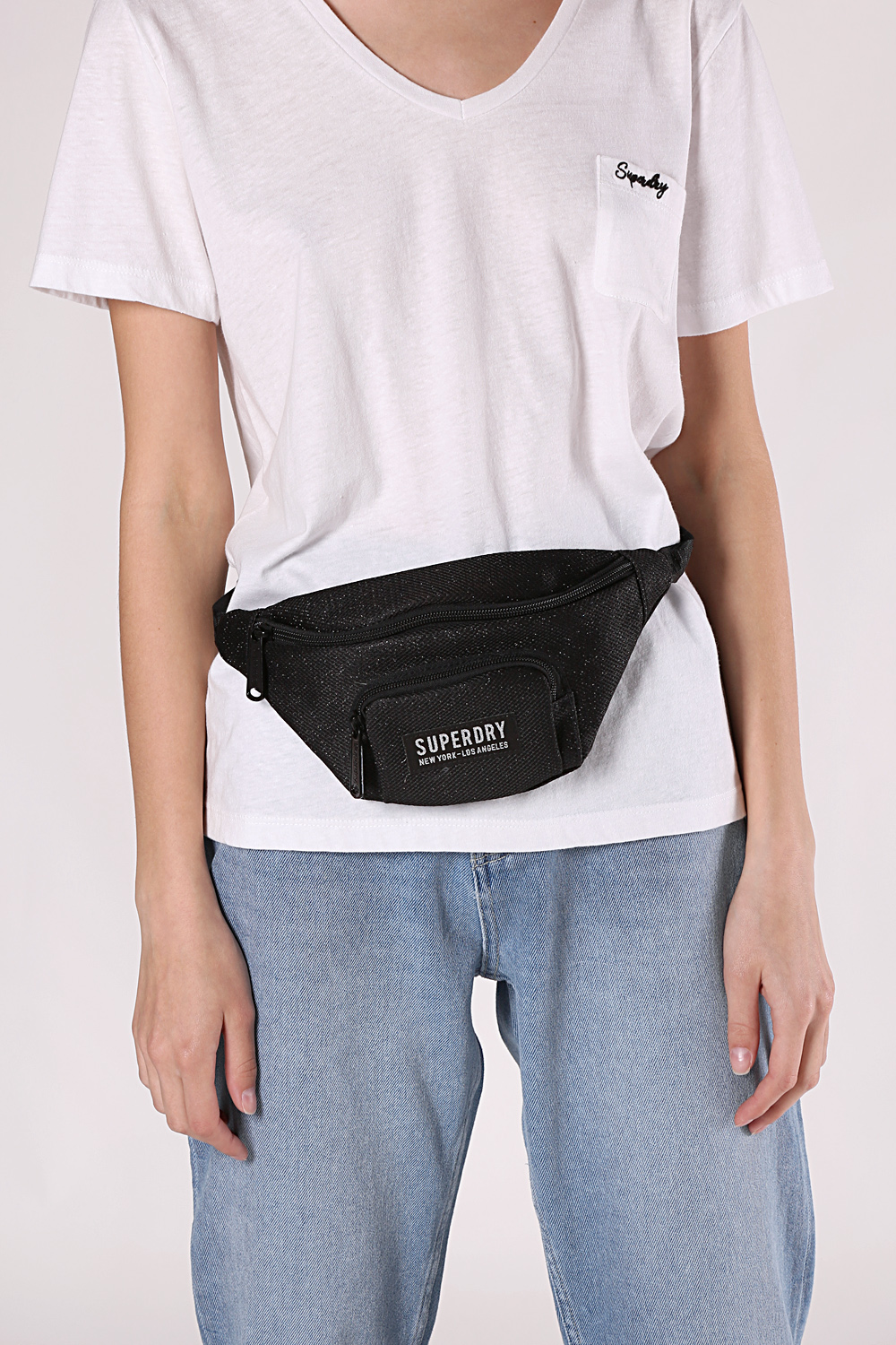 Superdry bum bag glitter deals